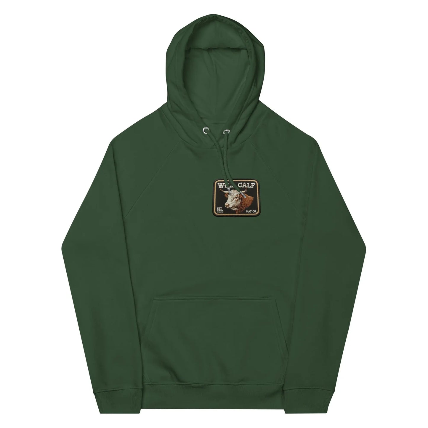 Unisex Wild Calf emblem Hoodie - Wild Calf Hat Company
