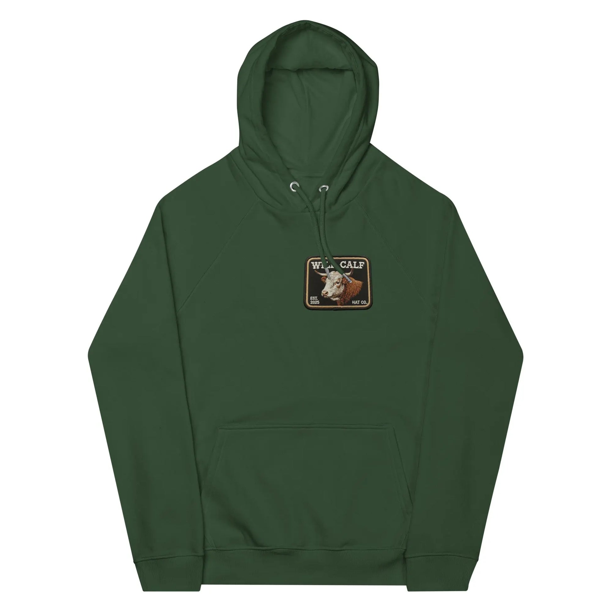 Unisex Wild Calf emblem Hoodie - Wild Calf Hat Company