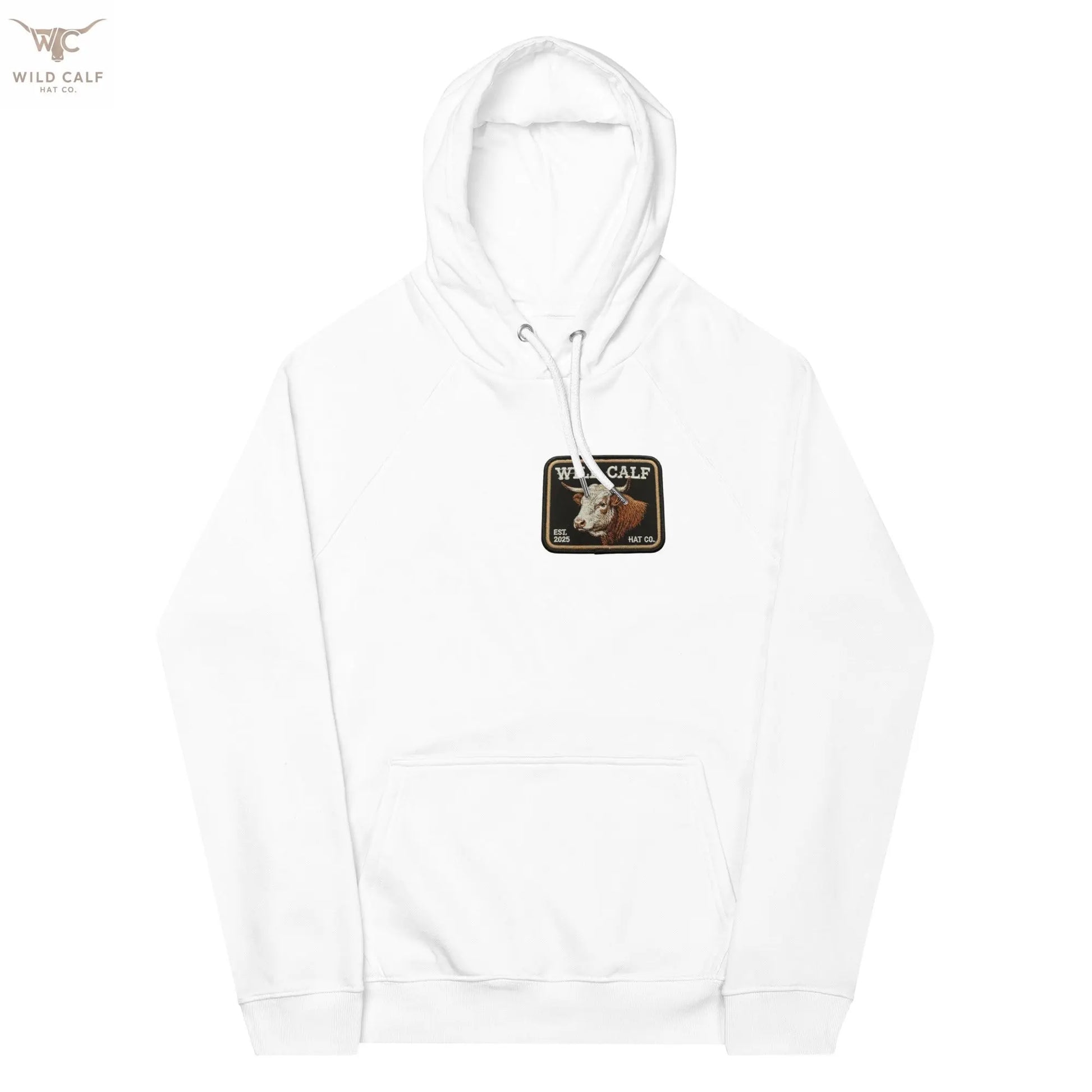 Unisex Wild Calf emblem Hoodie - Wild Calf Hat Company