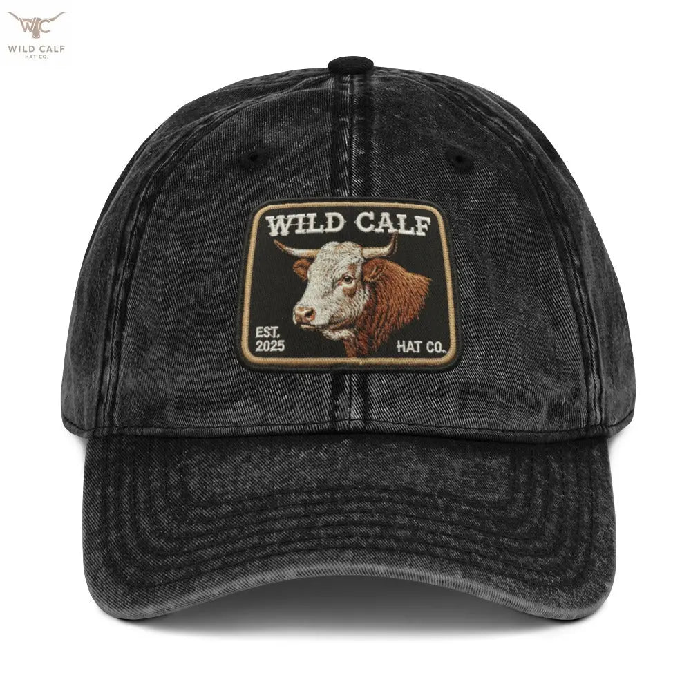 Vintage Cotton Twill Cap - Wild Calf Hat Company