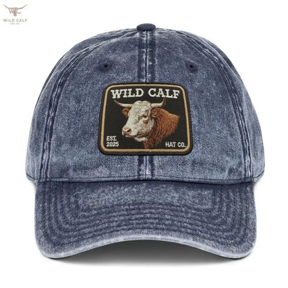 Vintage Cotton Twill Cap - Wild Calf Hat Company