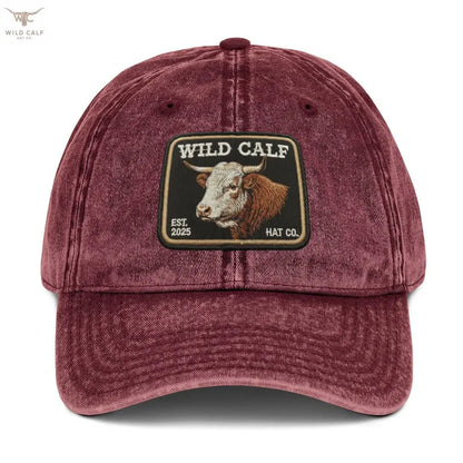Vintage Cotton Twill Cap - Wild Calf Hat Company