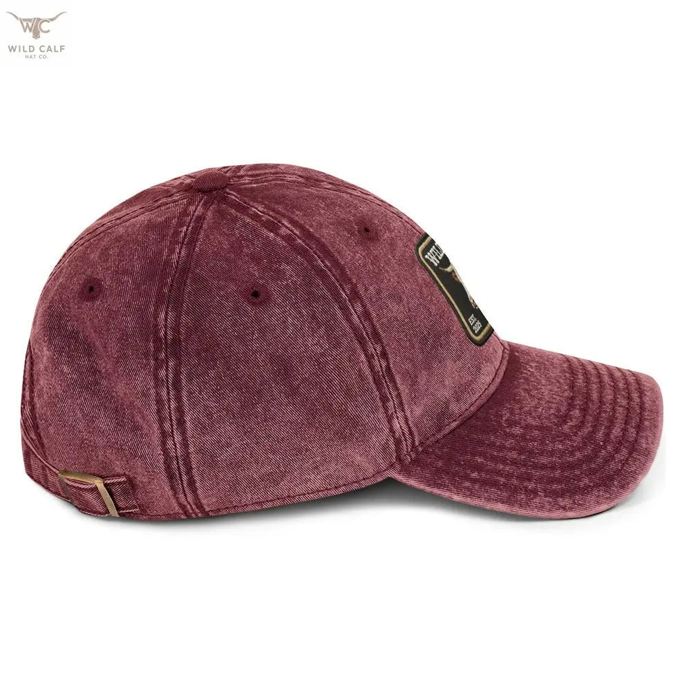 Vintage Cotton Twill Cap - Wild Calf Hat Company