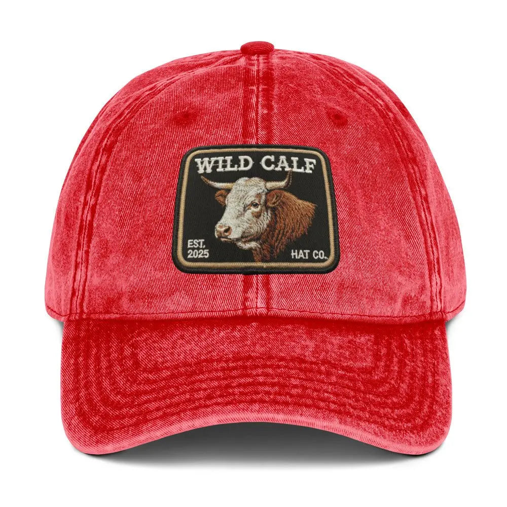 Vintage Cotton Twill Cap - Wild Calf Hat Company