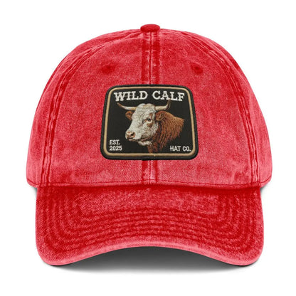 Vintage Cotton Twill Cap - Wild Calf Hat Company