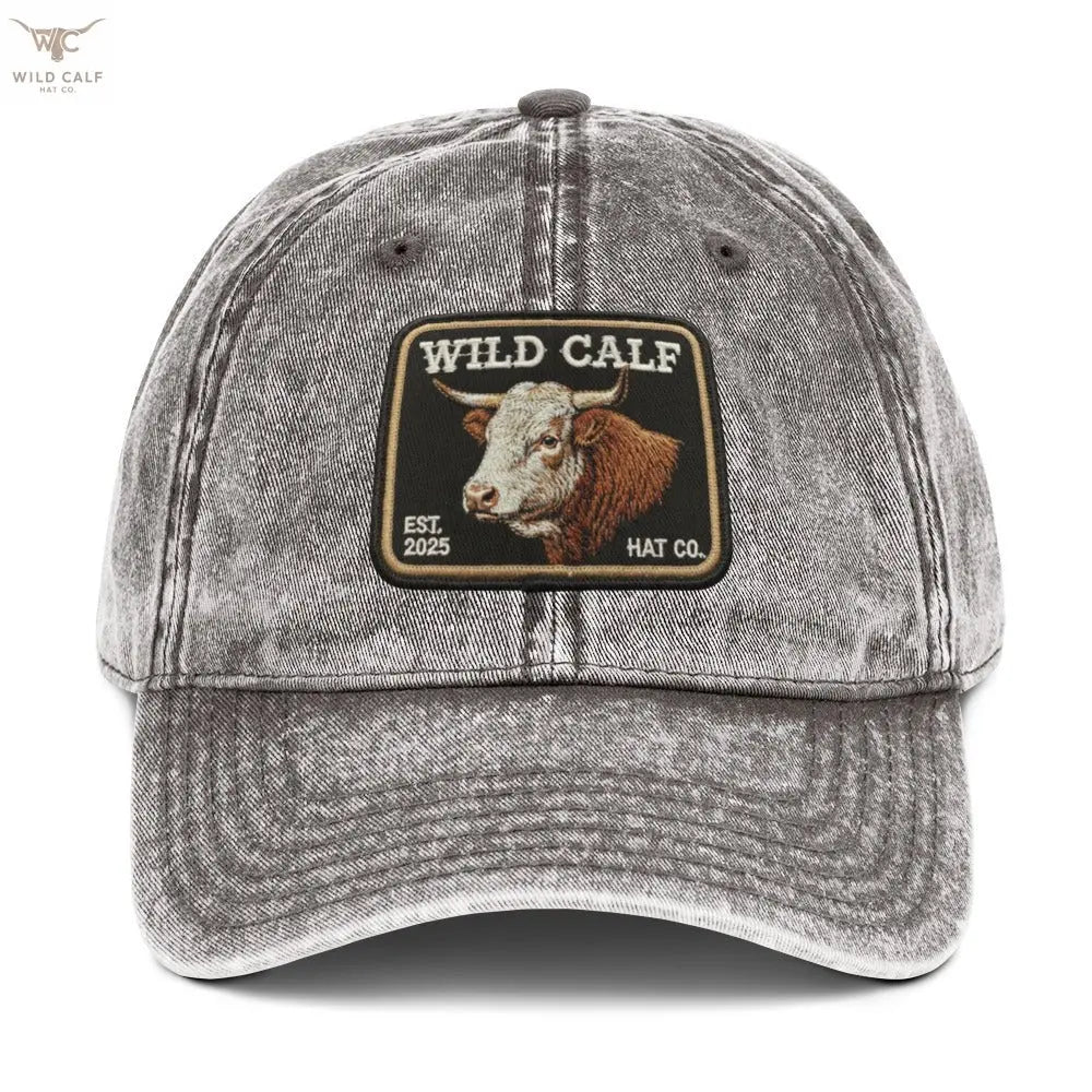 Vintage Cotton Twill Cap - Wild Calf Hat Company
