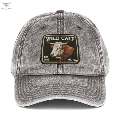 Vintage Cotton Twill Cap - Wild Calf Hat Company