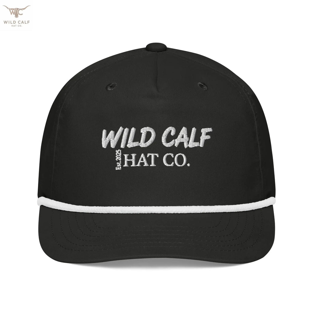 White Signature Golf rope cap - Wild Calf Hat Company