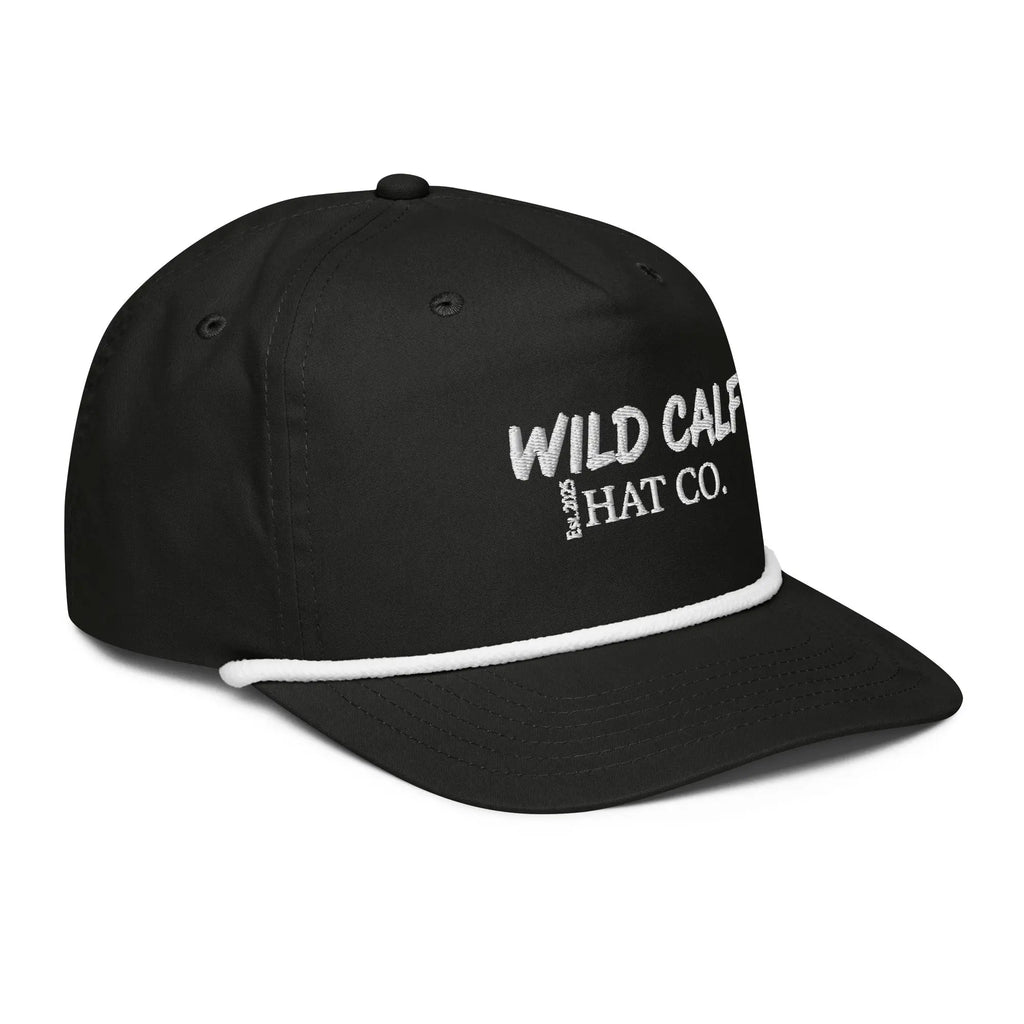 White Signature Golf rope cap - Wild Calf Hat Company