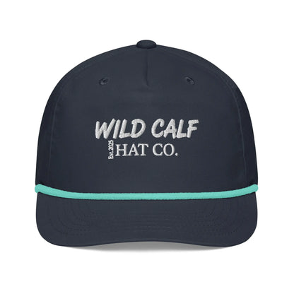White Signature Golf rope cap - Wild Calf Hat Company