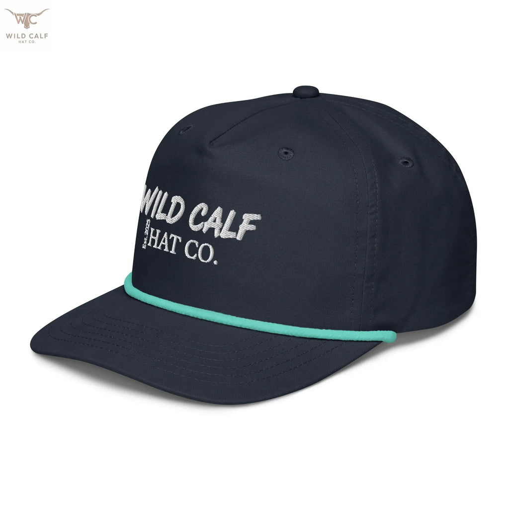 White Signature Golf rope cap - Wild Calf Hat Company
