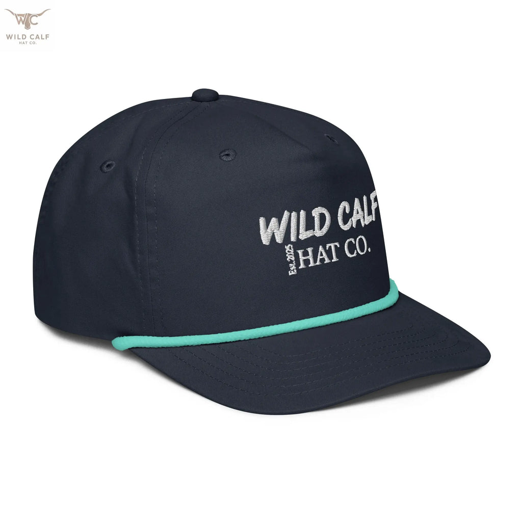White Signature Golf rope cap - Wild Calf Hat Company
