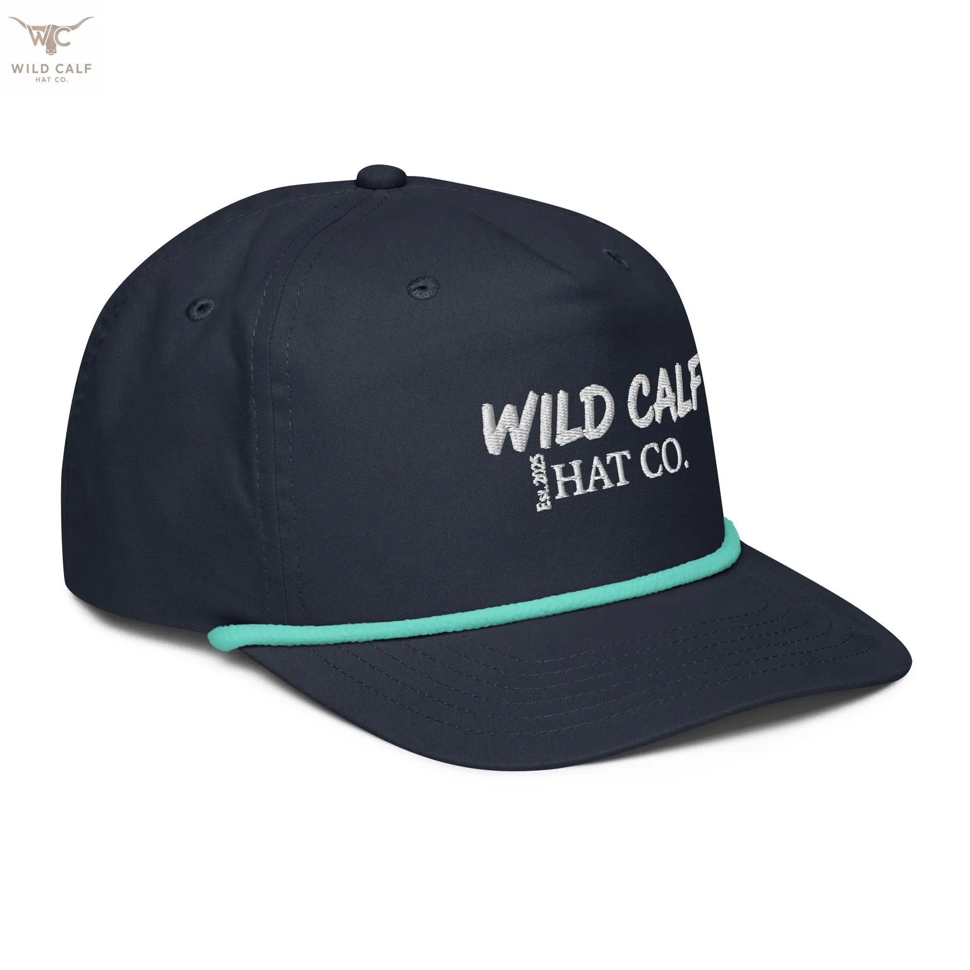 White Signature Golf rope cap - Wild Calf Hat Company