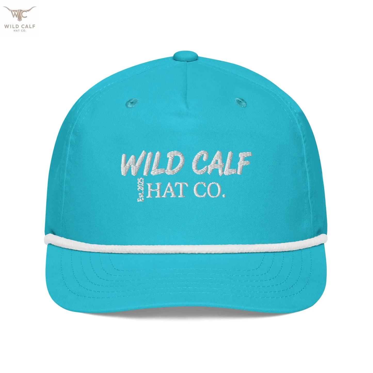 White Signature Golf rope cap - Wild Calf Hat Company