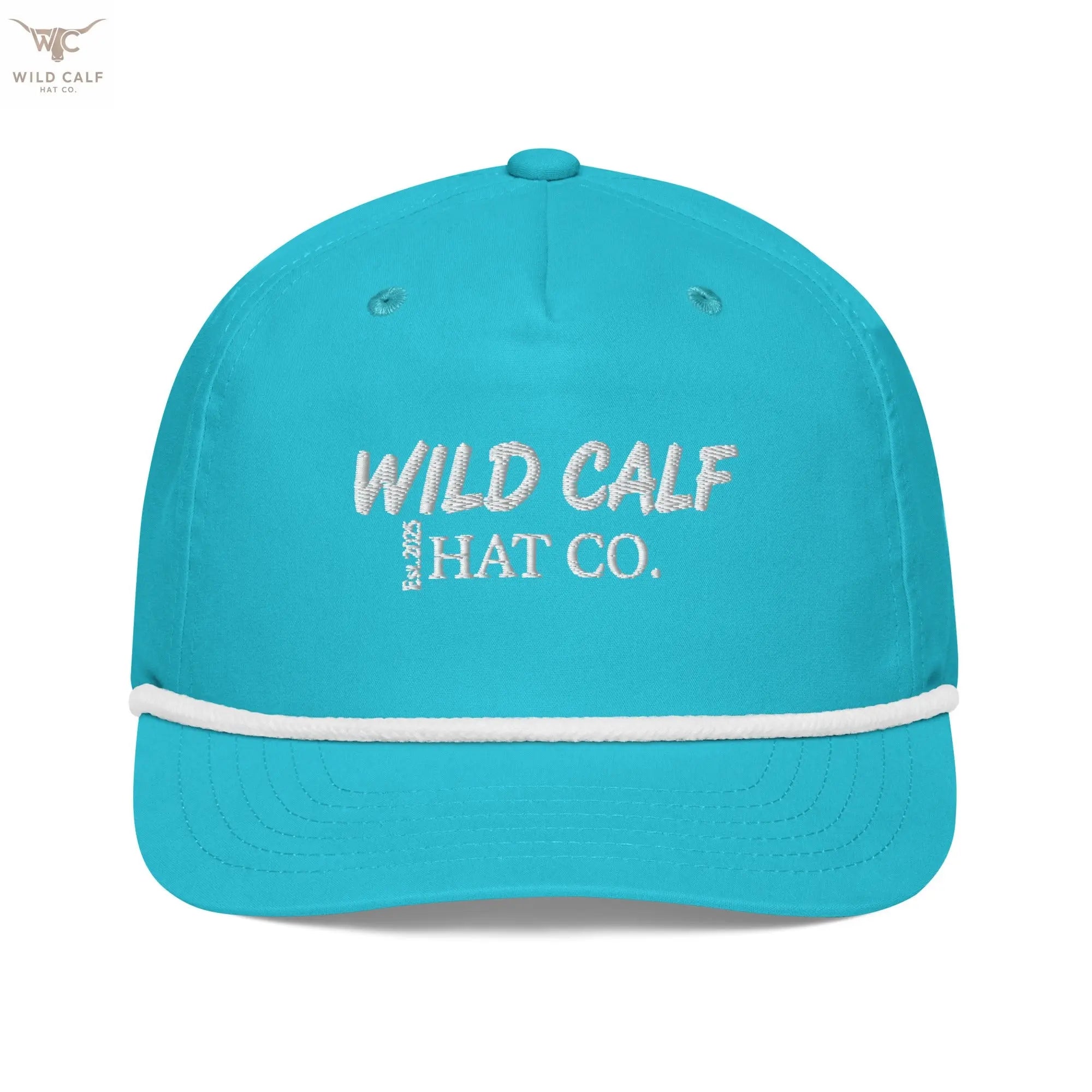 White Signature Golf rope cap - Wild Calf Hat Company