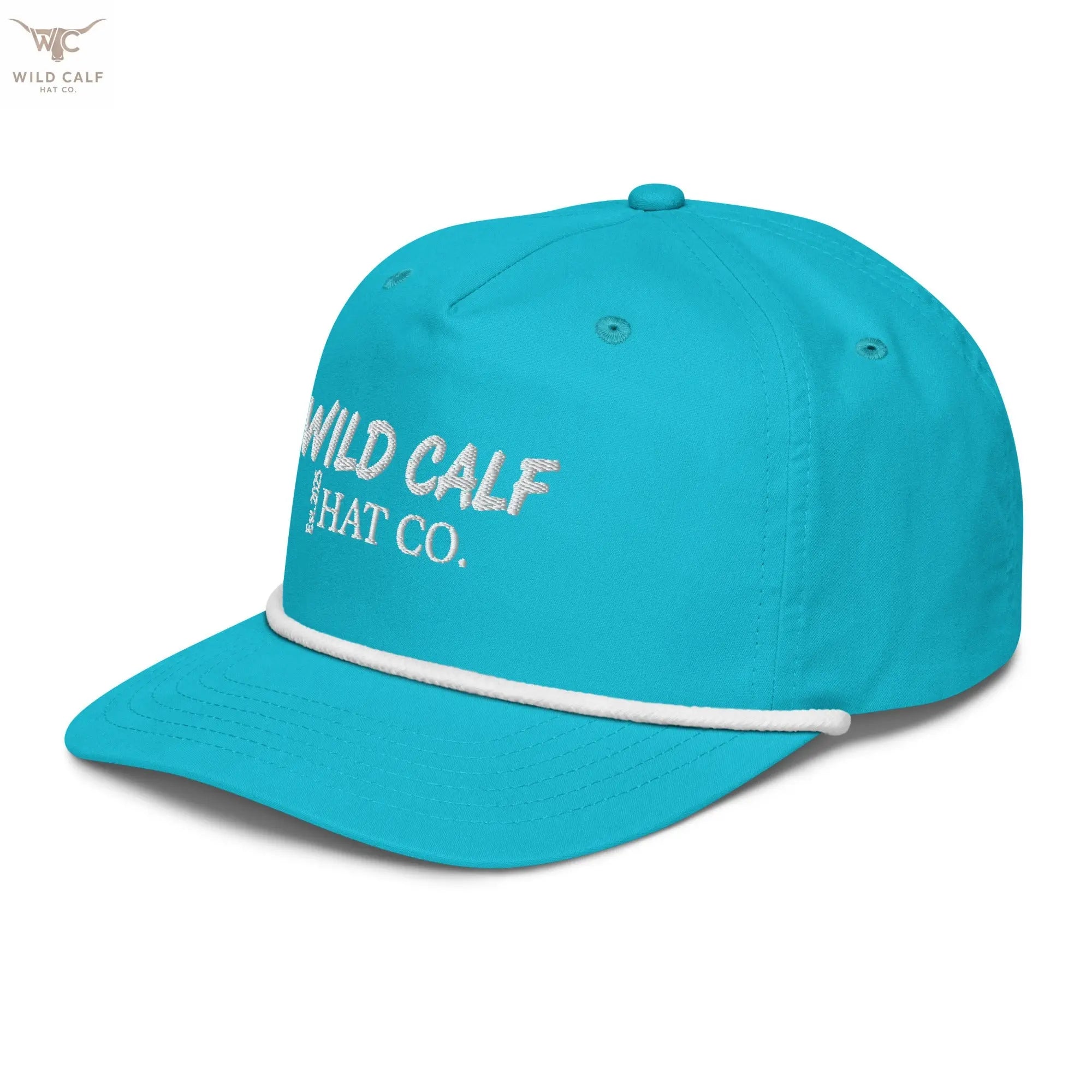 White Signature Golf rope cap - Wild Calf Hat Company