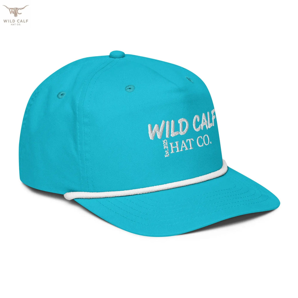 White Signature Golf rope cap - Wild Calf Hat Company