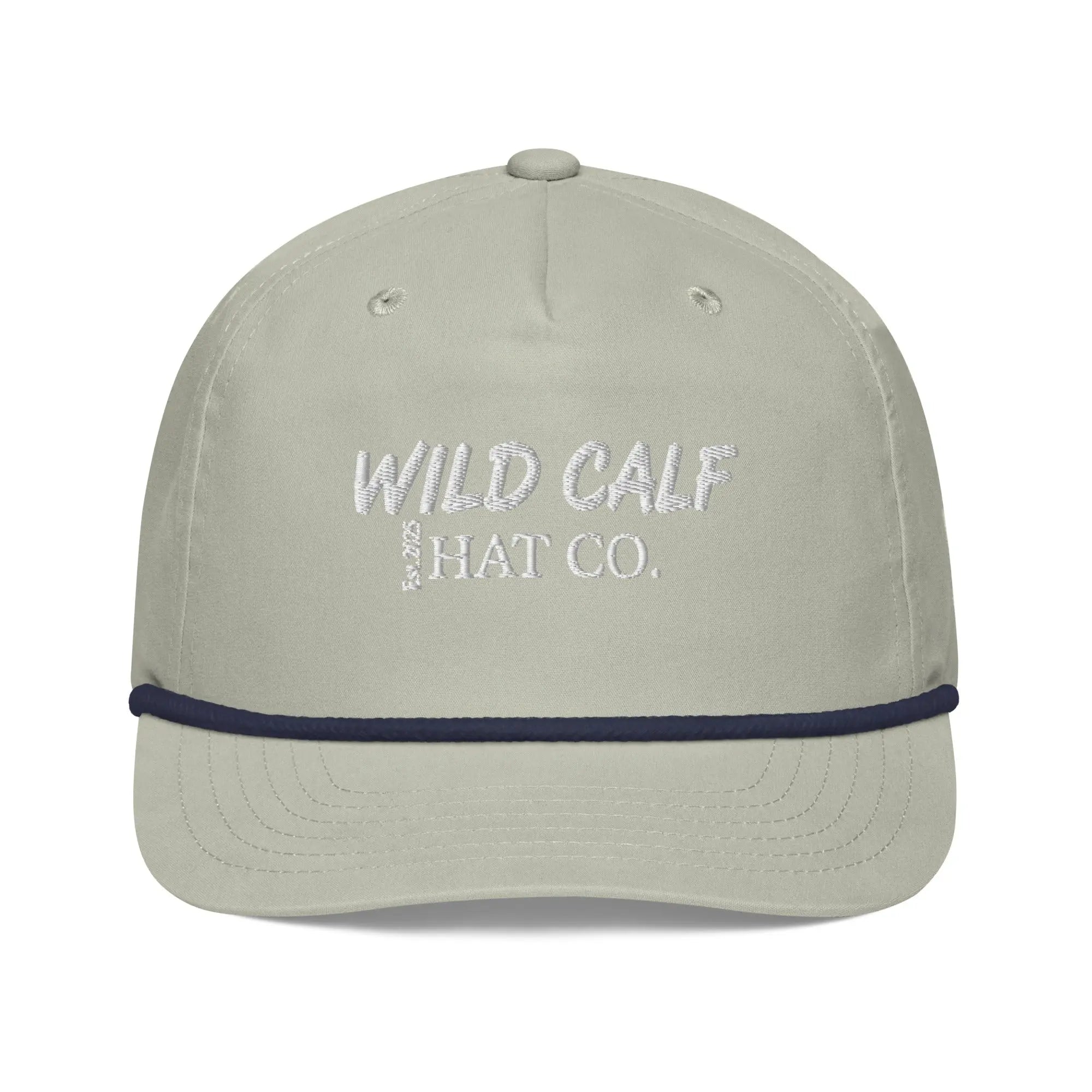 White Signature Golf rope cap - Wild Calf Hat Company