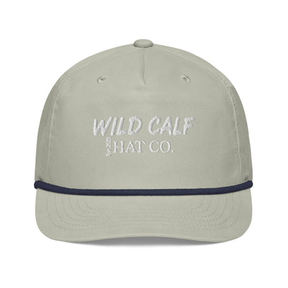 White Signature Golf rope cap - Wild Calf Hat Company