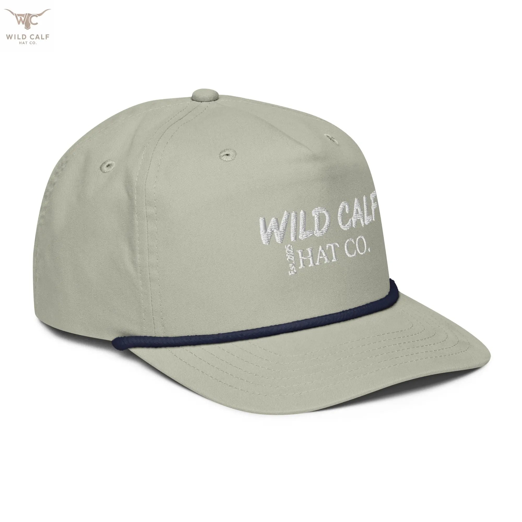 White Signature Golf rope cap - Wild Calf Hat Company