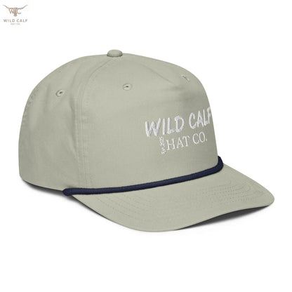 White Signature Golf rope cap - Wild Calf Hat Company