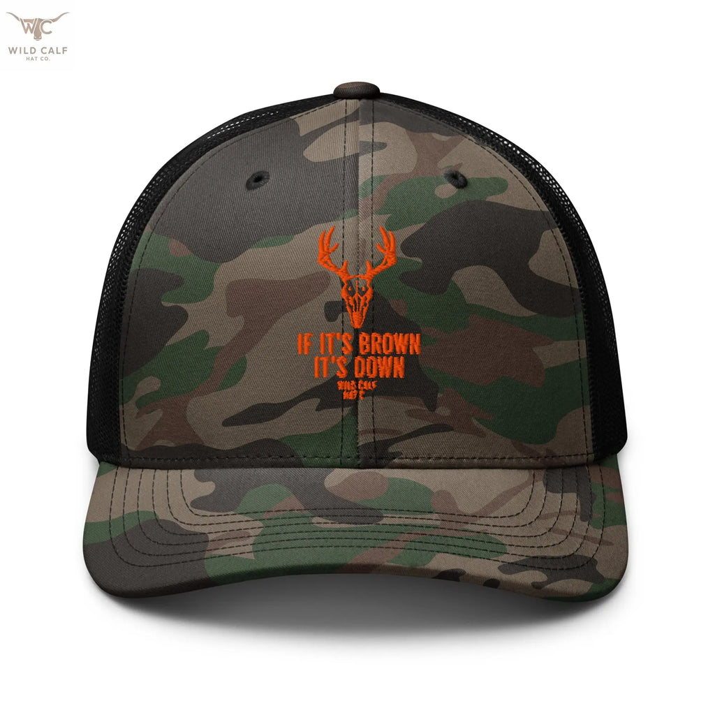 Wild Calf Camouflage trucker hat - Wild Calf Hat Company