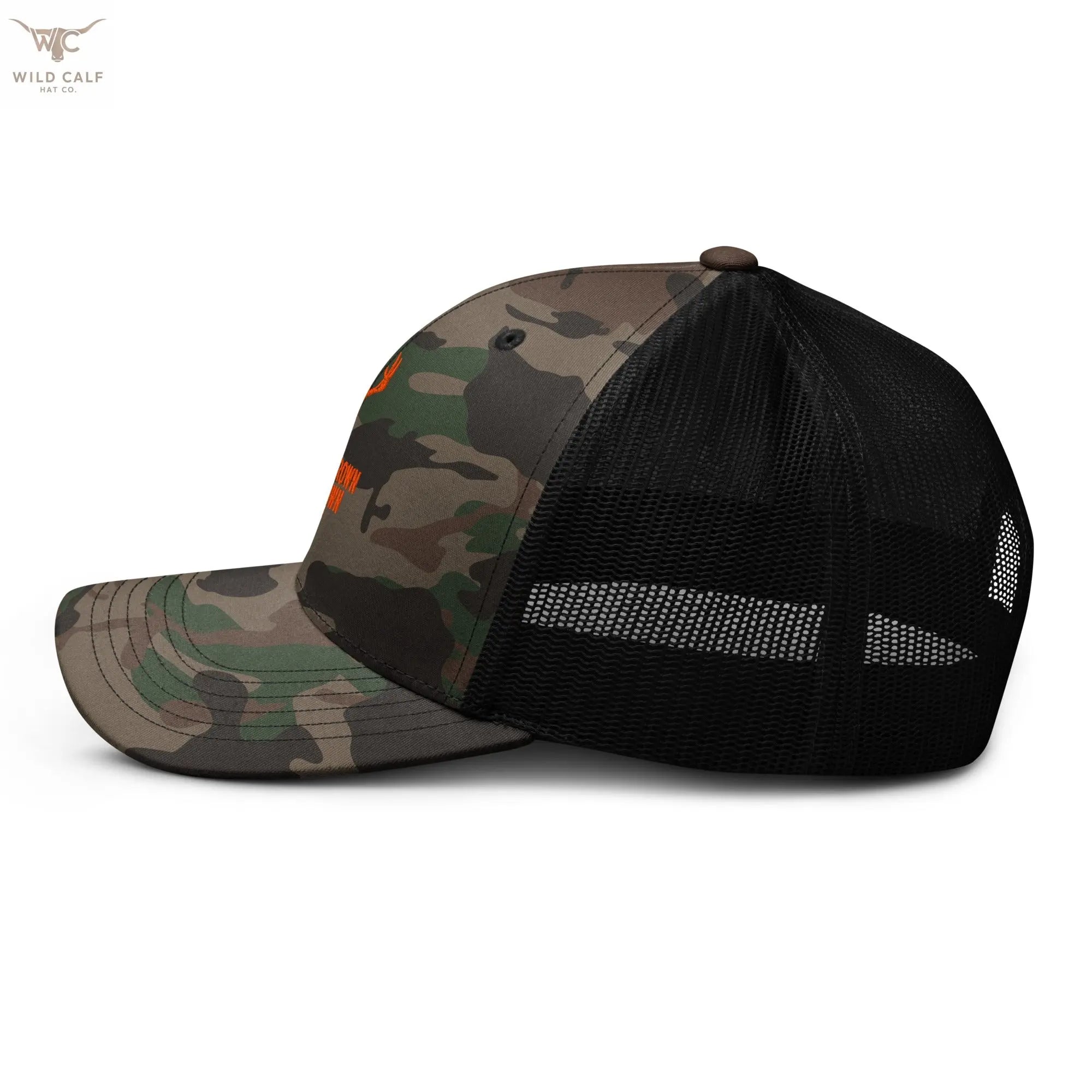 Wild Calf Camouflage trucker hat - Wild Calf Hat Company
