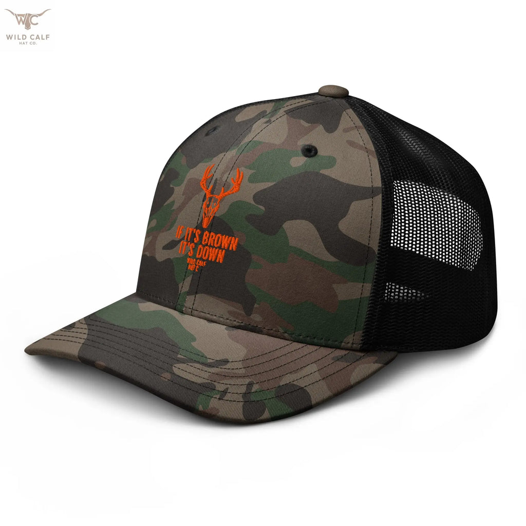 Wild Calf Camouflage trucker hat - Wild Calf Hat Company