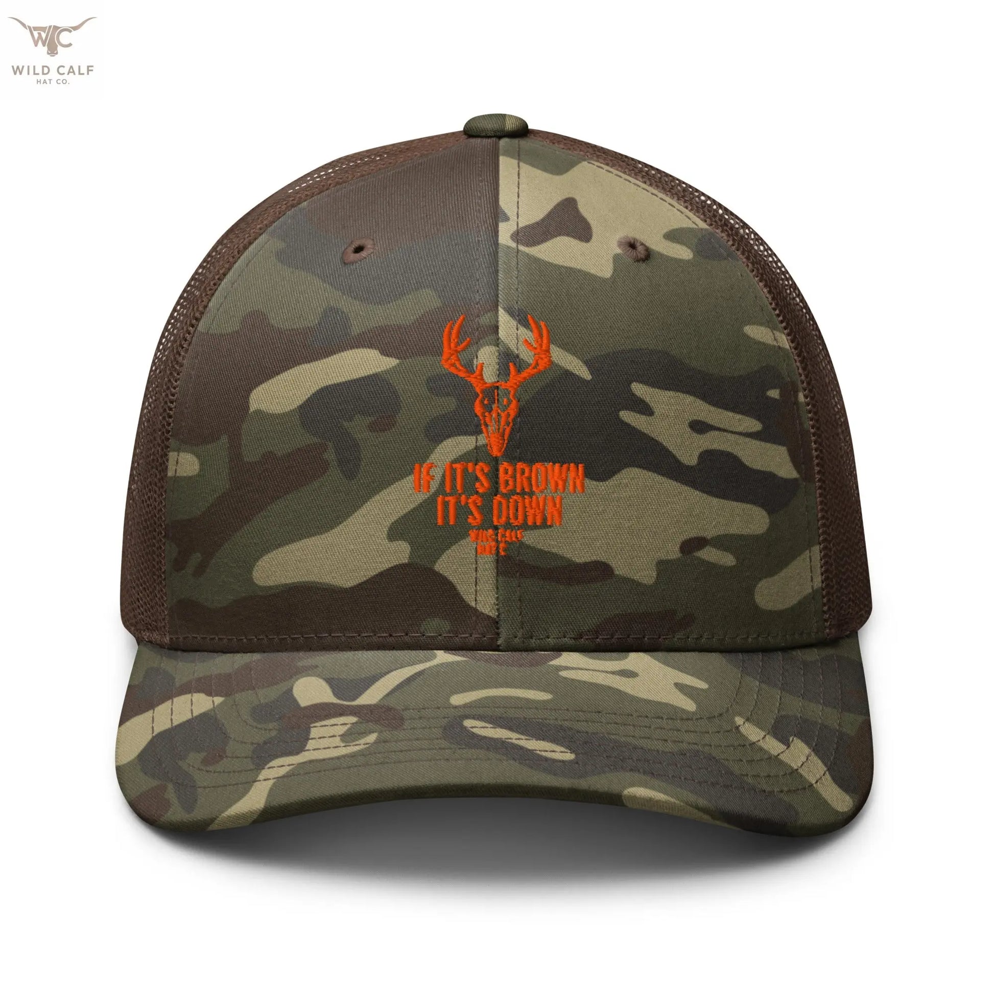 Wild Calf Camouflage trucker hat - Wild Calf Hat Company