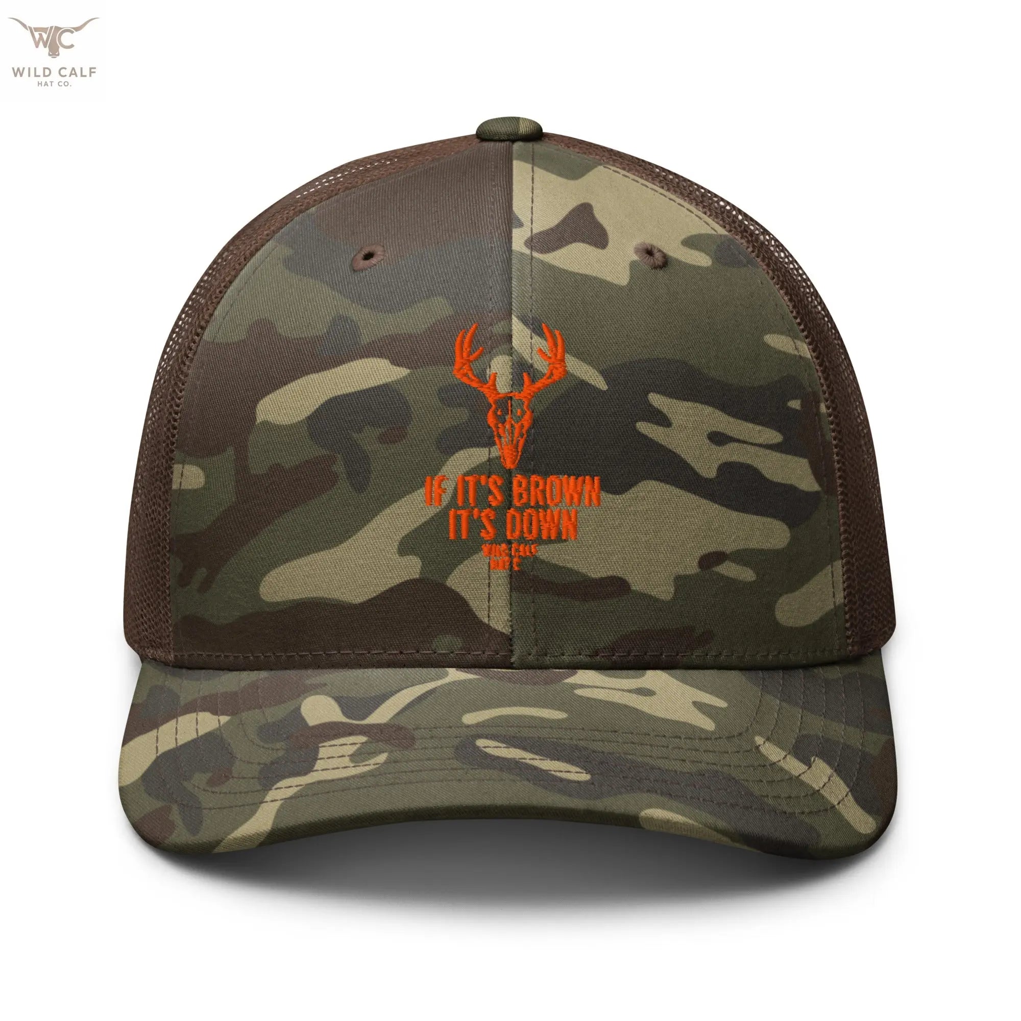 Wild Calf Camouflage trucker hat - Wild Calf Hat Company