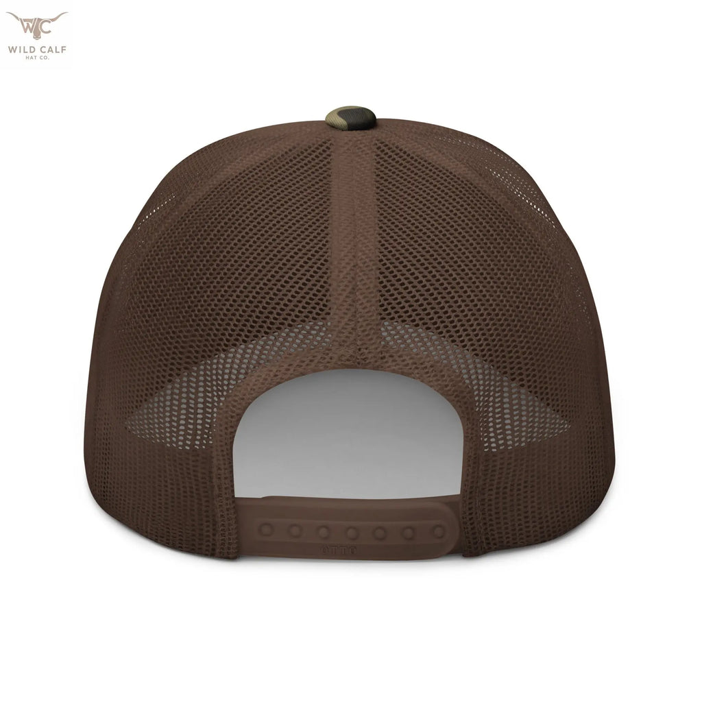 Wild Calf Camouflage trucker hat - Wild Calf Hat Company