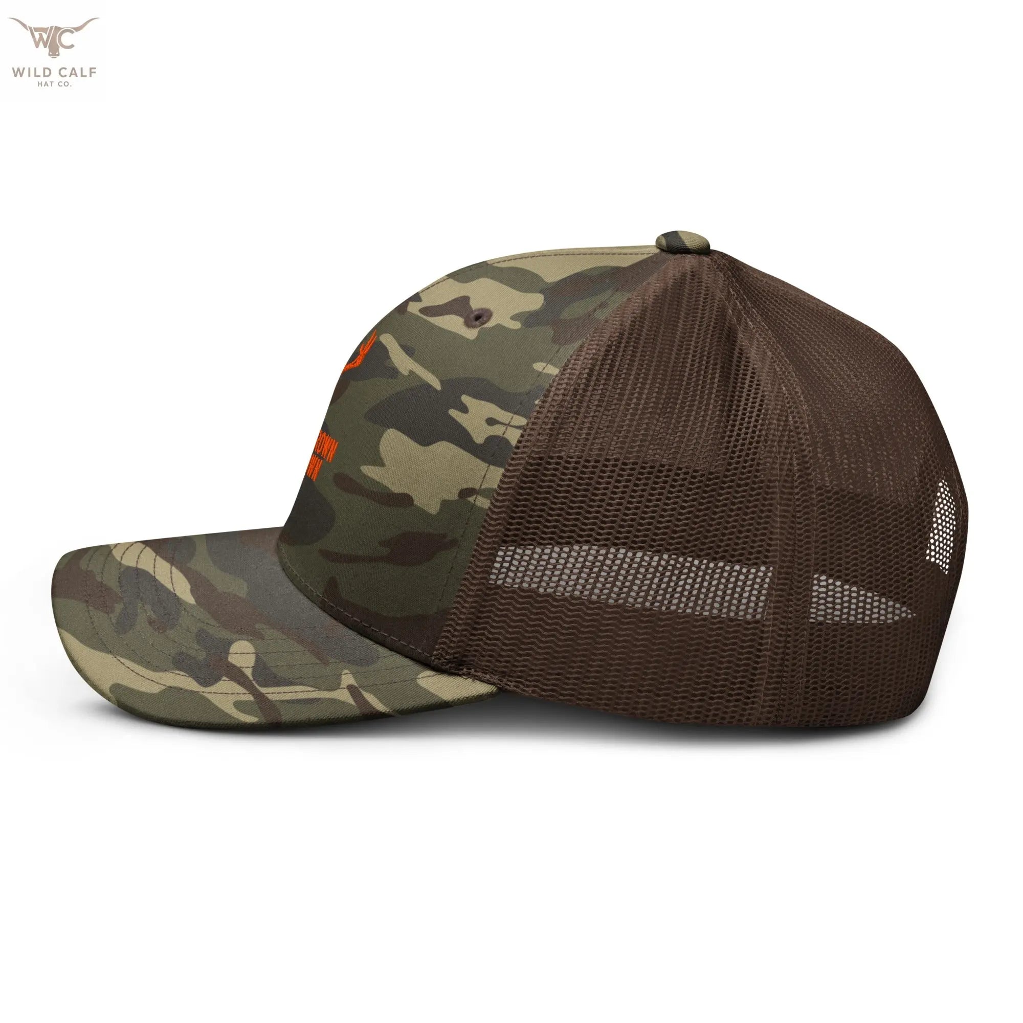 Wild Calf Camouflage trucker hat - Wild Calf Hat Company