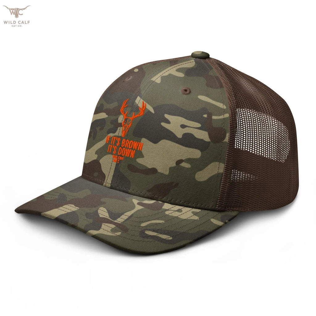 Wild Calf Camouflage trucker hat - Wild Calf Hat Company