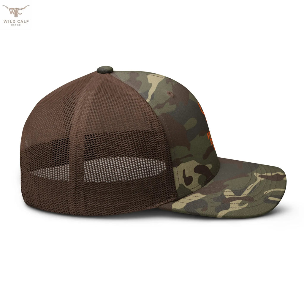 Wild Calf Camouflage trucker hat - Wild Calf Hat Company