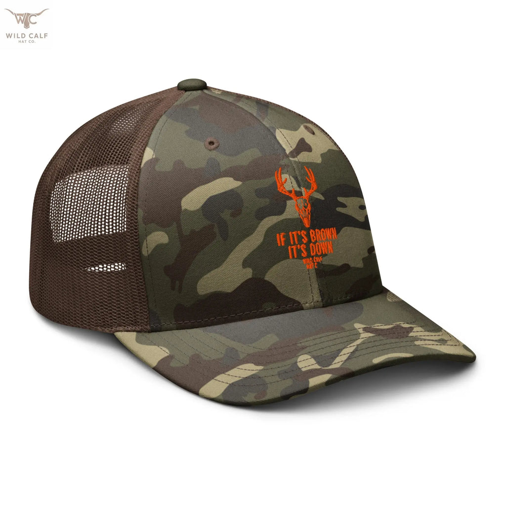 Wild Calf Camouflage trucker hat - Wild Calf Hat Company