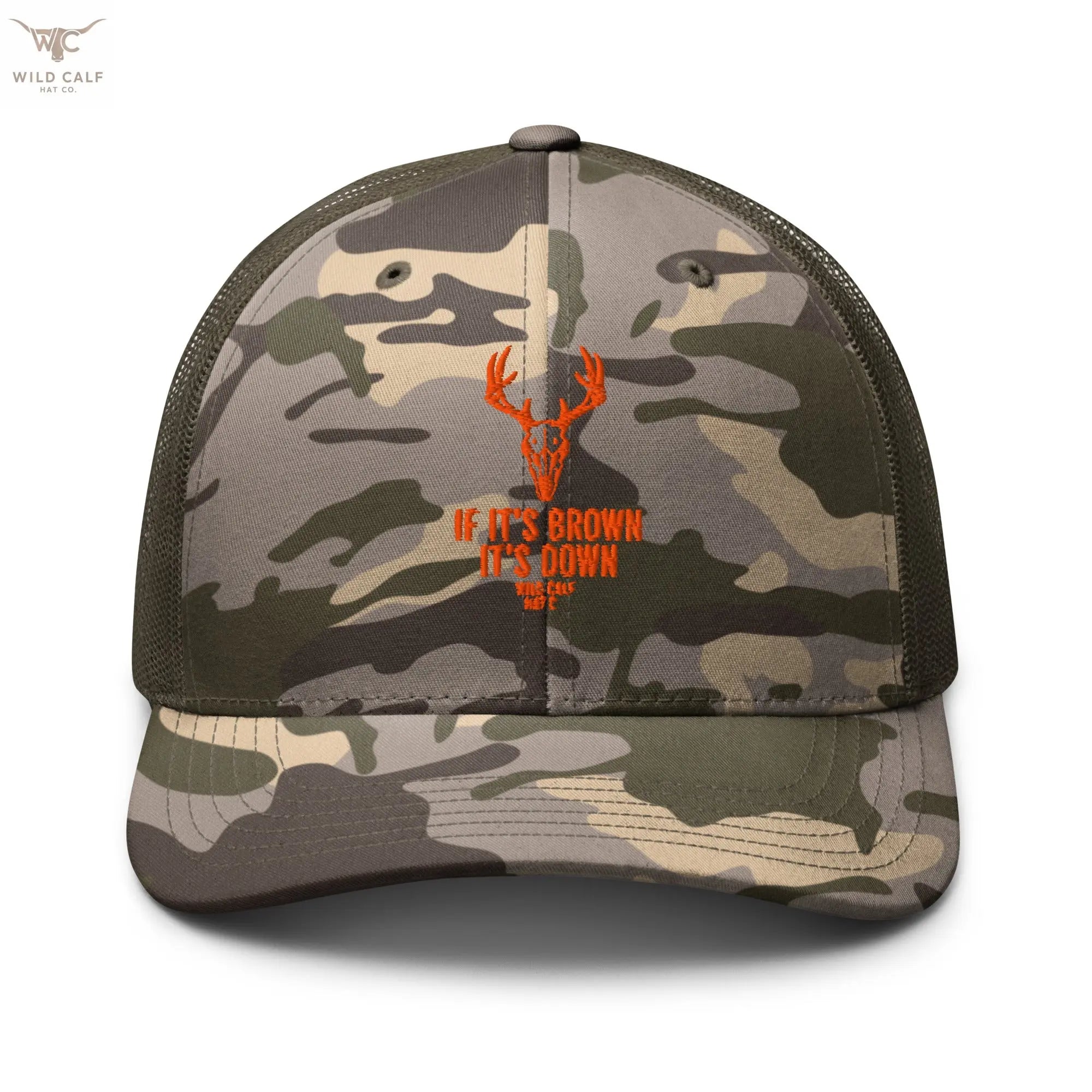 Wild Calf Camouflage trucker hat - Wild Calf Hat Company