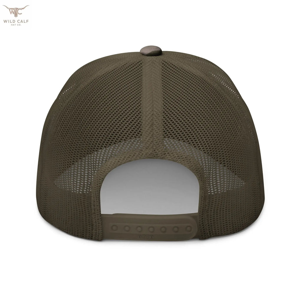 Wild Calf Camouflage trucker hat - Wild Calf Hat Company