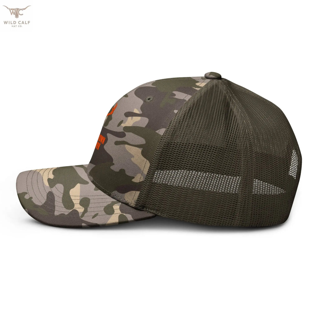 Wild Calf Camouflage trucker hat - Wild Calf Hat Company