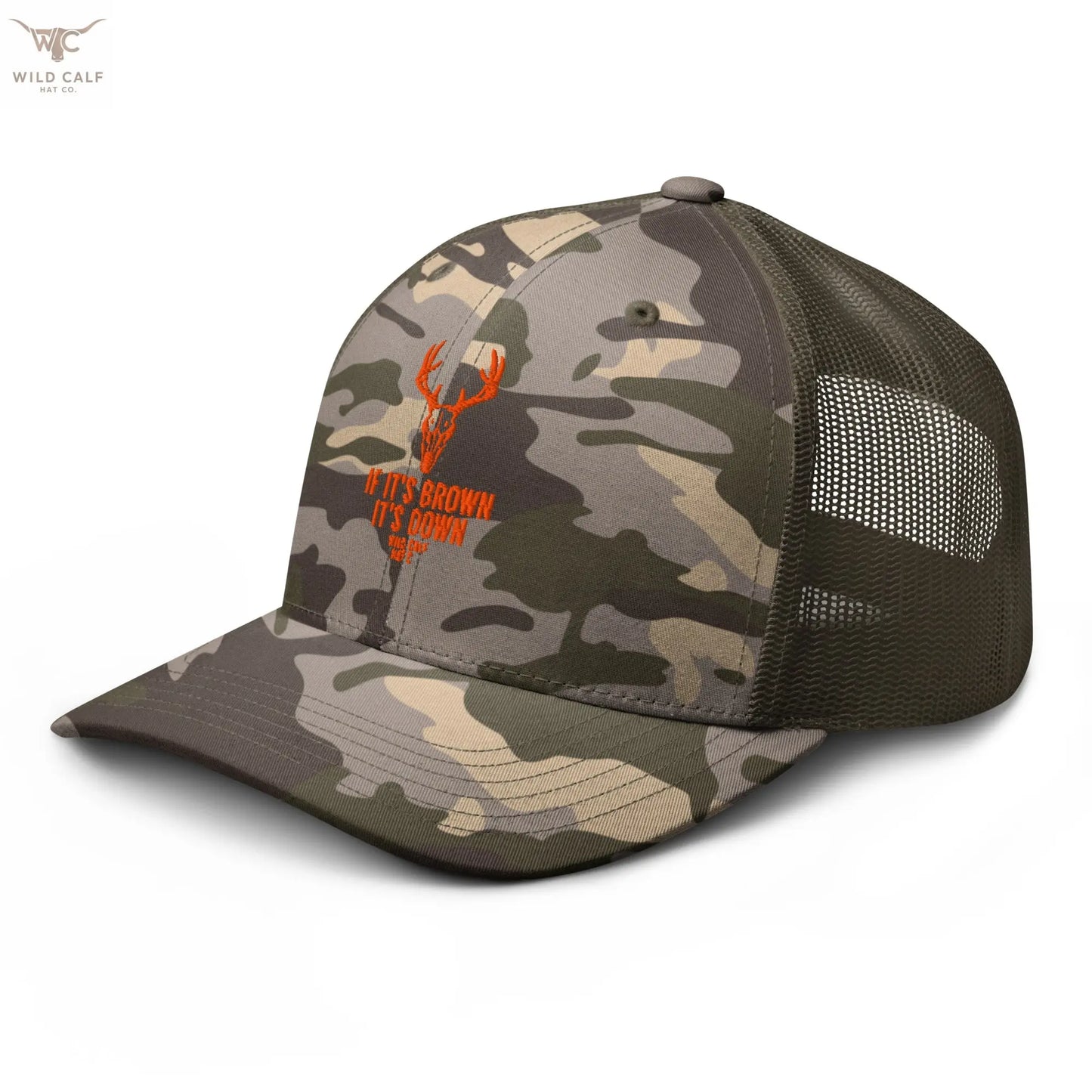 Wild Calf Camouflage trucker hat - Wild Calf Hat Company
