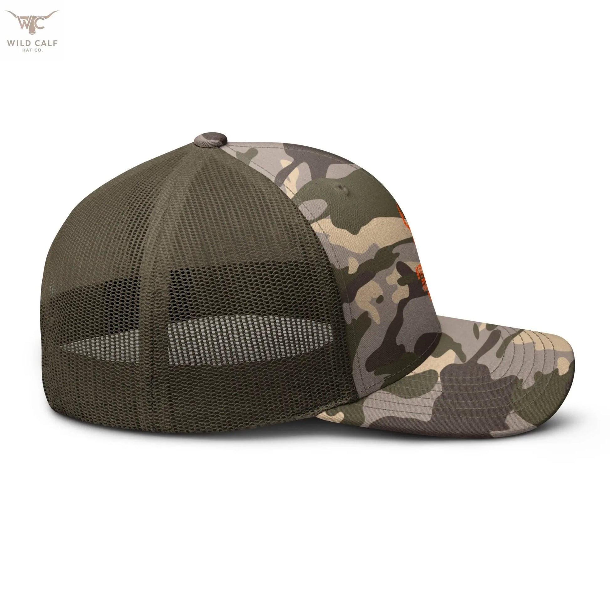 Wild Calf Camouflage trucker hat - Wild Calf Hat Company