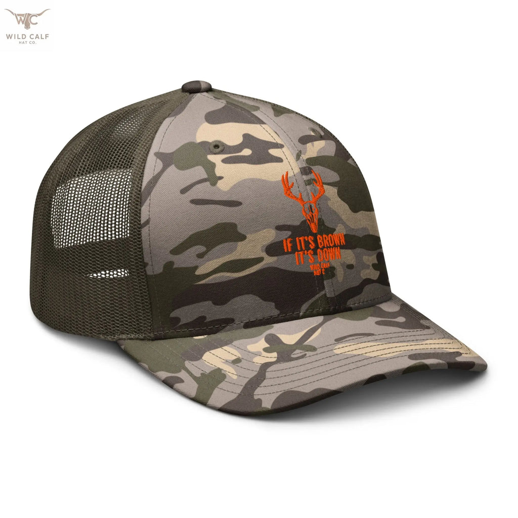 Wild Calf Camouflage trucker hat - Wild Calf Hat Company