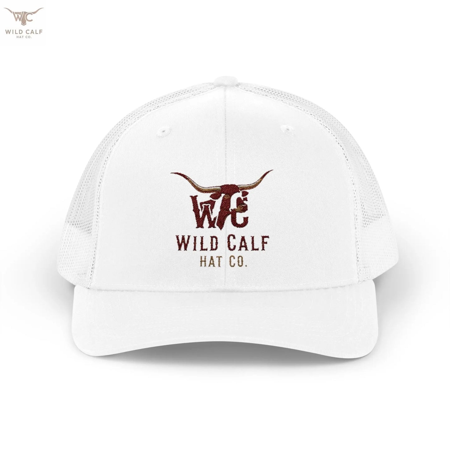 Wild Calf Co. Embroidered Trucker Cap - Wild Calf Hat Company