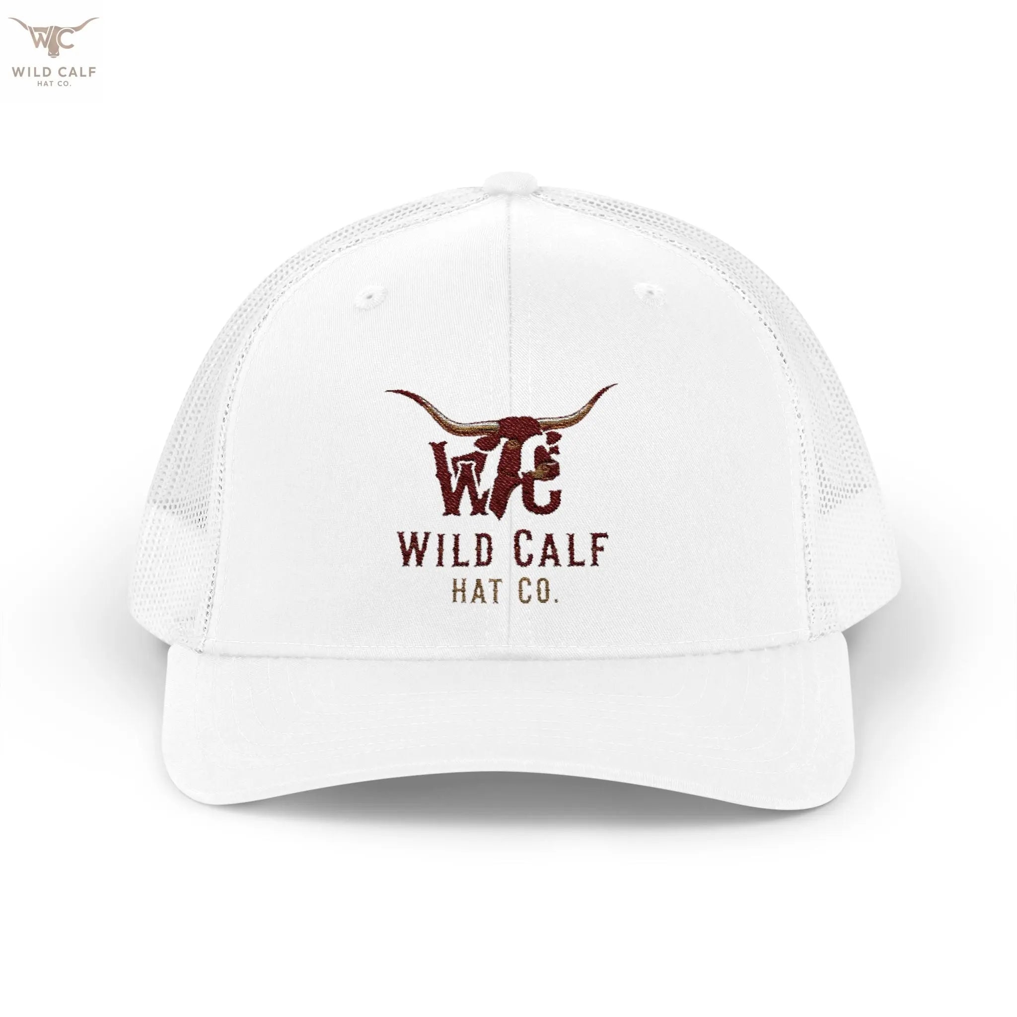 Wild Calf Co. Embroidered Trucker Cap - Wild Calf Hat Company