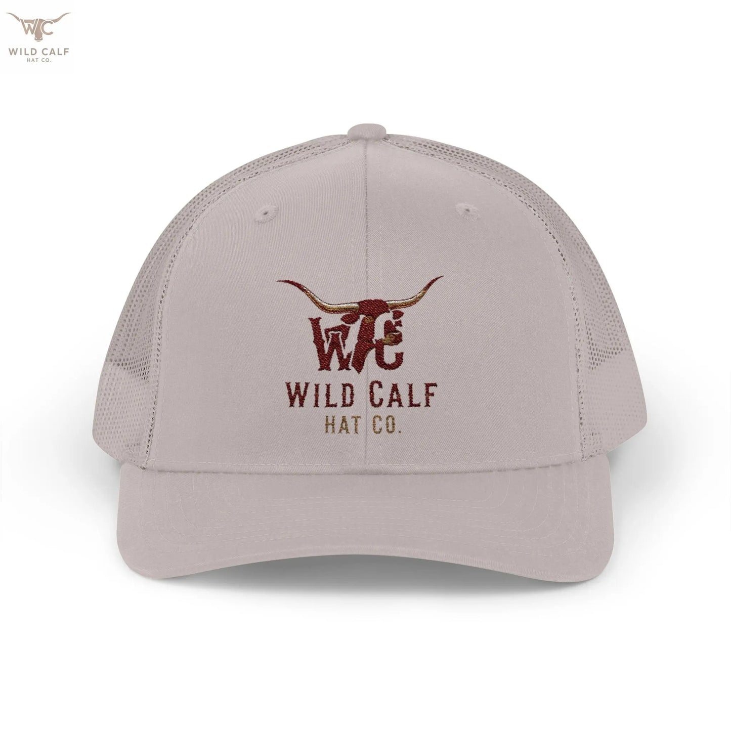 Wild Calf Co. Embroidered Trucker Cap - Wild Calf Hat Company
