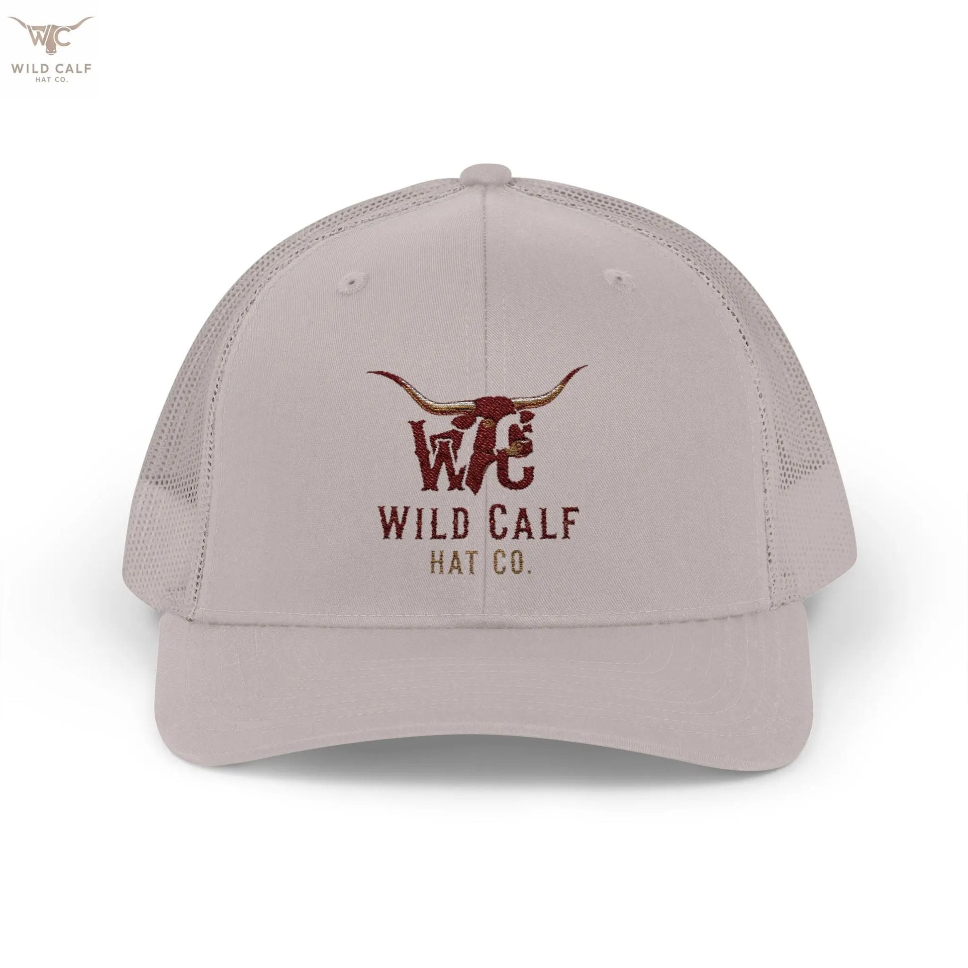Wild Calf Co. Embroidered Trucker Cap - Wild Calf Hat Company