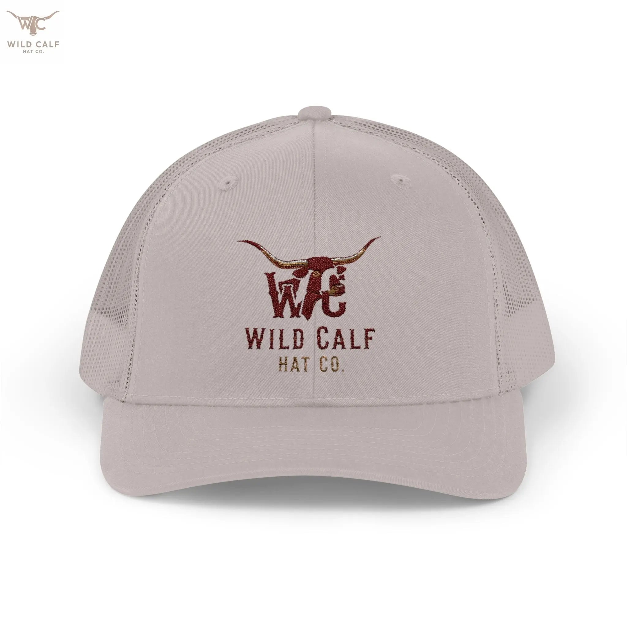 Wild Calf Co. Embroidered Trucker Cap - Wild Calf Hat Company
