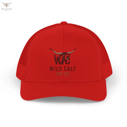 Wild Calf Co. Embroidered Trucker Cap - Wild Calf Hat Company