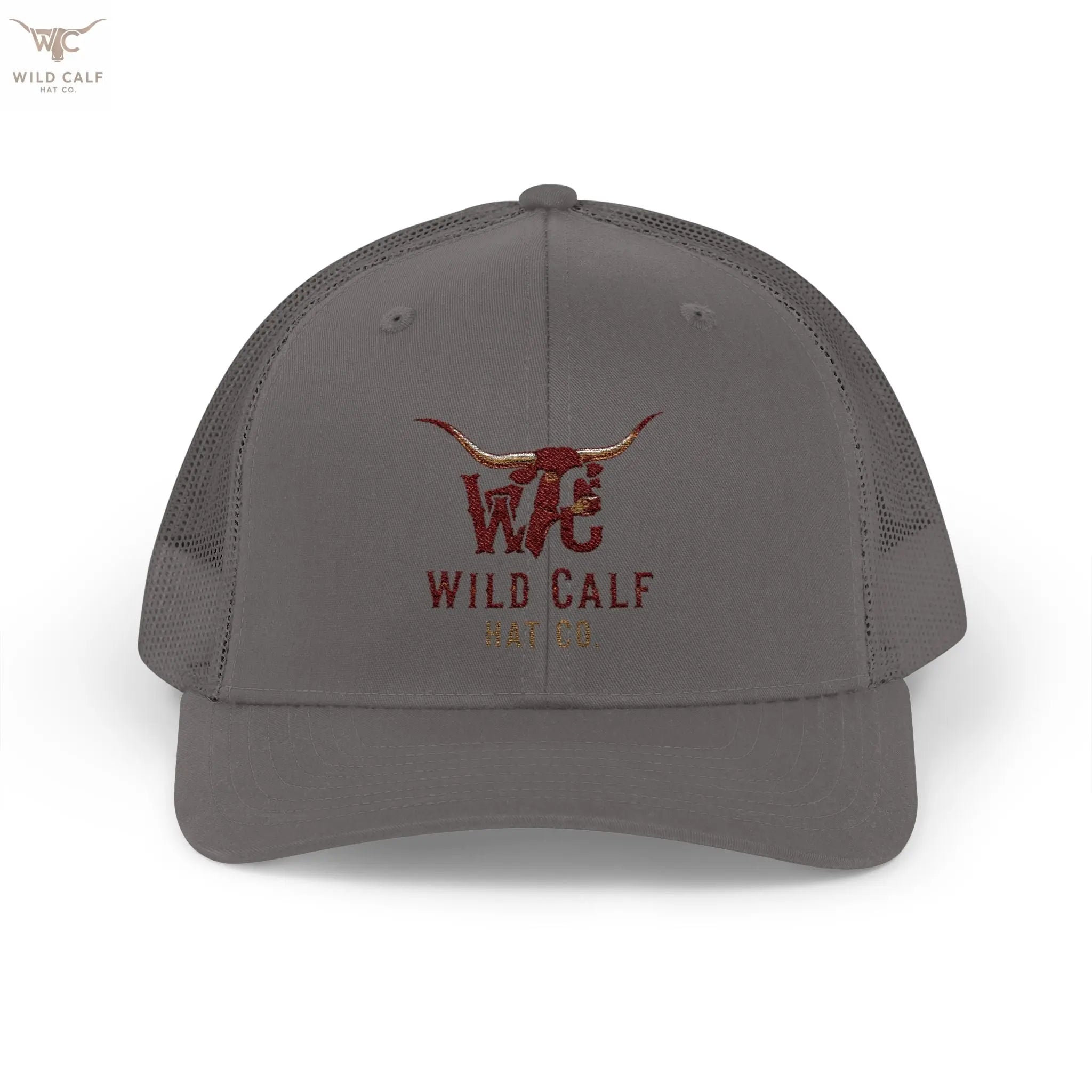 Wild Calf Co. Embroidered Trucker Cap - Wild Calf Hat Company