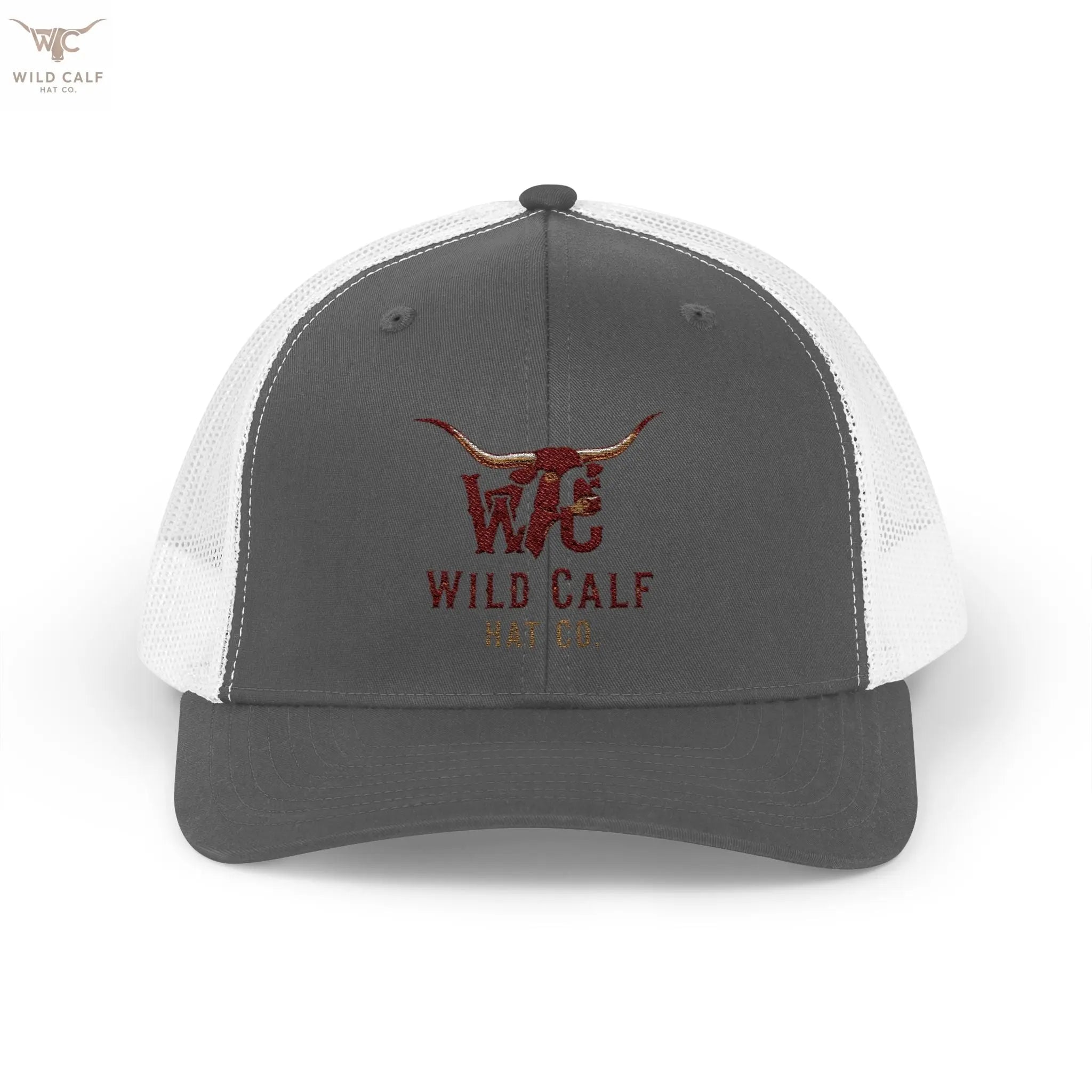 Wild Calf Co. Embroidered Trucker Cap - Wild Calf Hat Company