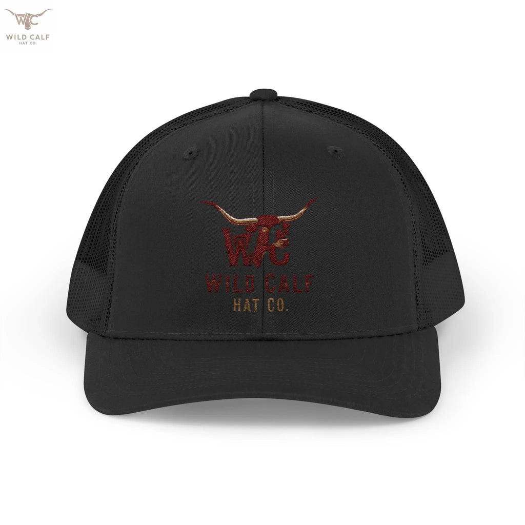 Wild Calf Co. Embroidered Trucker Cap - Wild Calf Hat Company